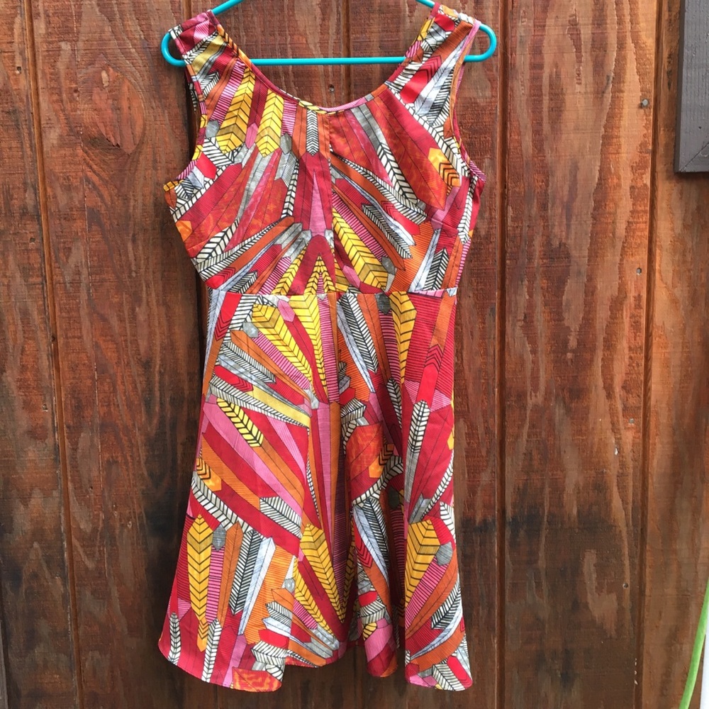 Angie Fit & Flare Skater Dress
